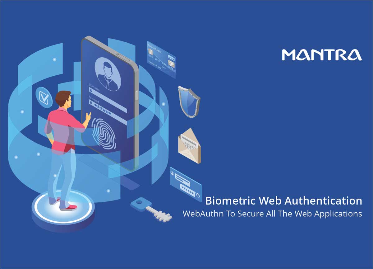 Biometric authentication for web applications