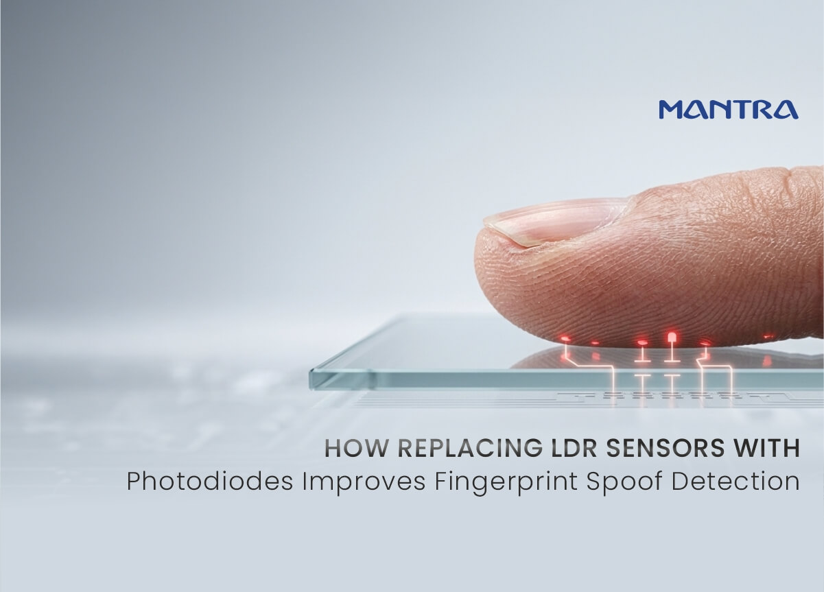 LDR Sensor Photodiode Fake Fingerprints