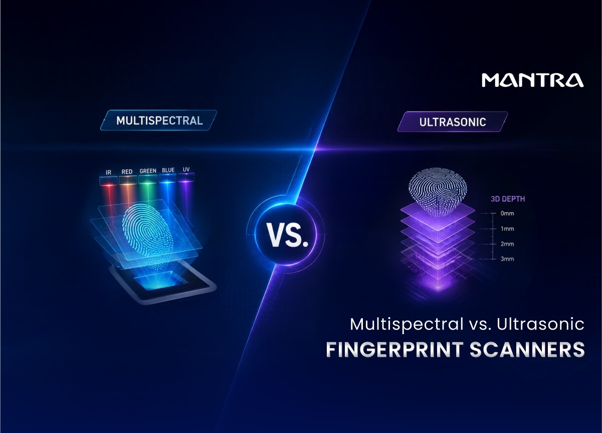 Multispectral vs. Ultrasonic Fingerprint Scanners: What's the Difference?