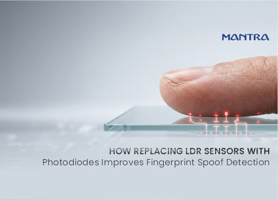 LDR Sensor Photodiode Fake Fingerprints