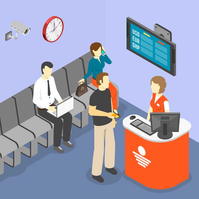 Visitor management system in services to streamline visitors