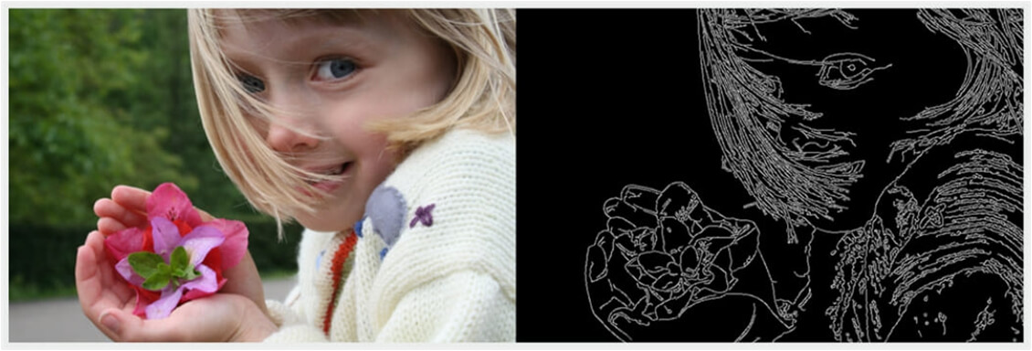 Native approach to detecting edges