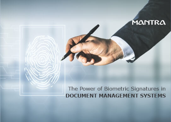 Biometric Signatures for Document Management