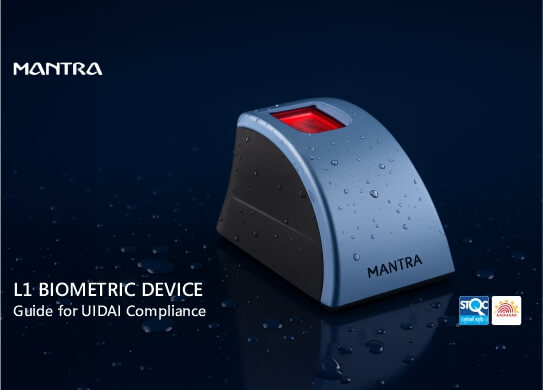 L1 Biometric Device Uidai Guide